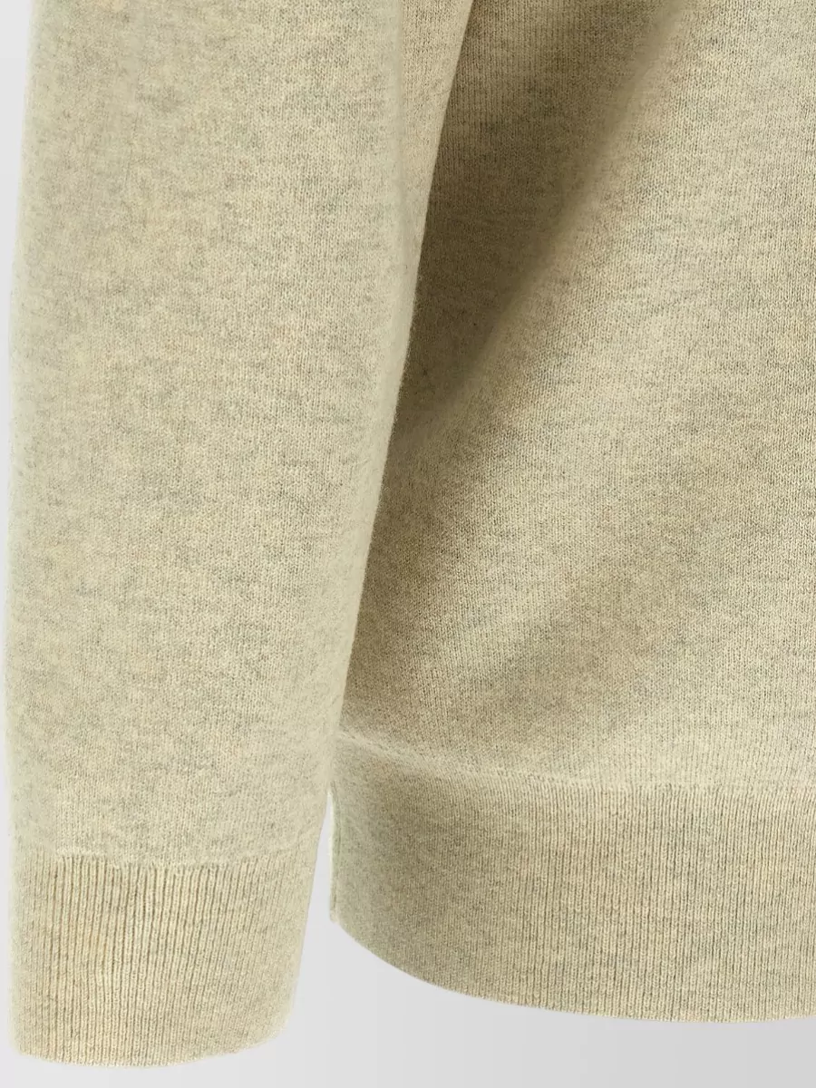 Isabel Marant Curtis V-Neck Logo-Knit Cardigan