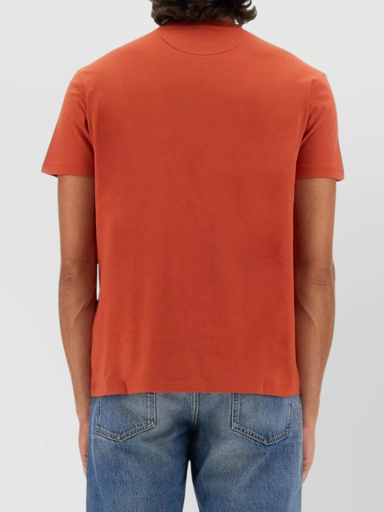 Valentino Logo Print Crew Neck T-Shirt With Stud Detail