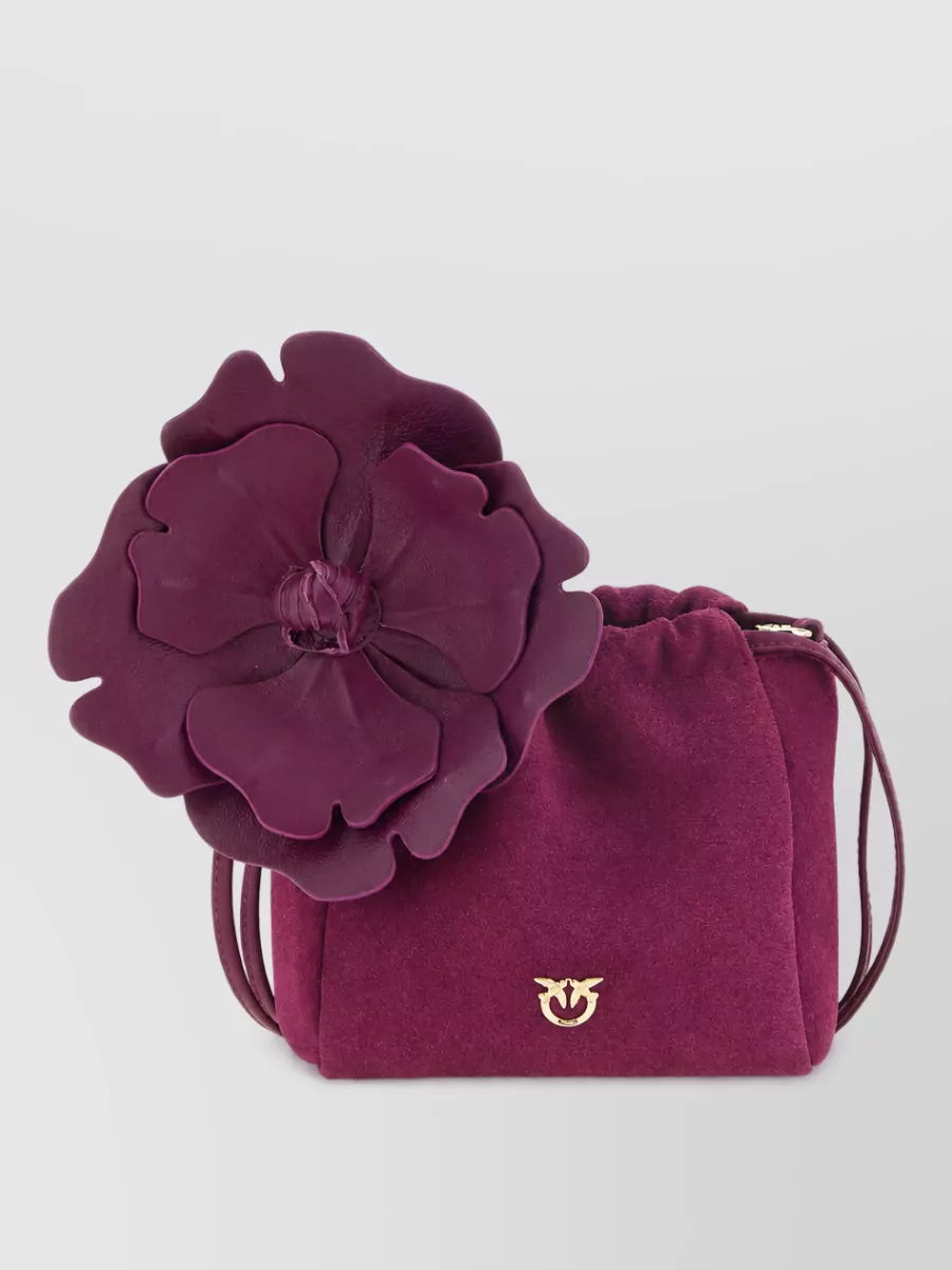 Pinko na suede mini bag