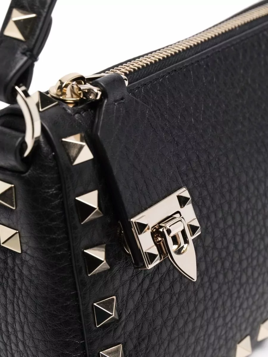 Valentino Garavani Rockstud Spike Small Leather Shoulder Bag