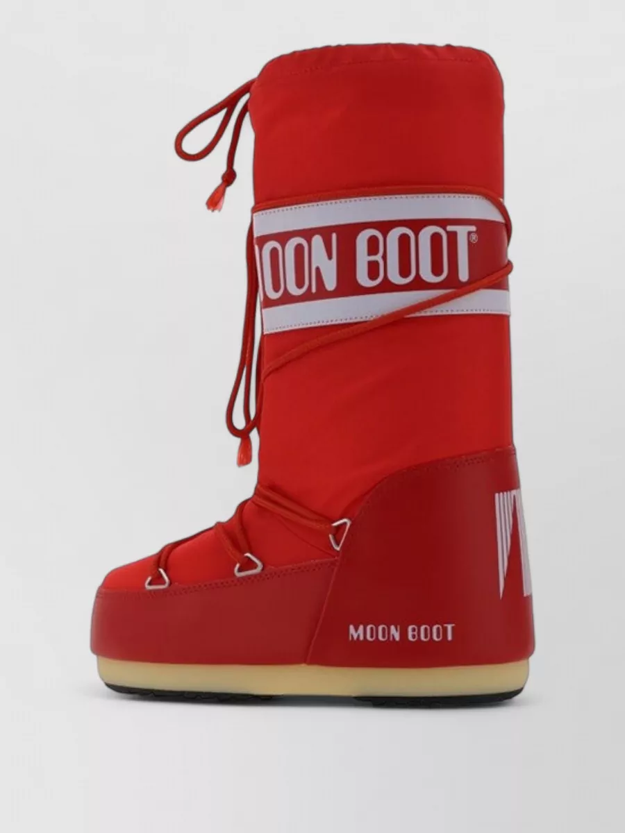 Moon Boot Logo-Print Knee-High Boots