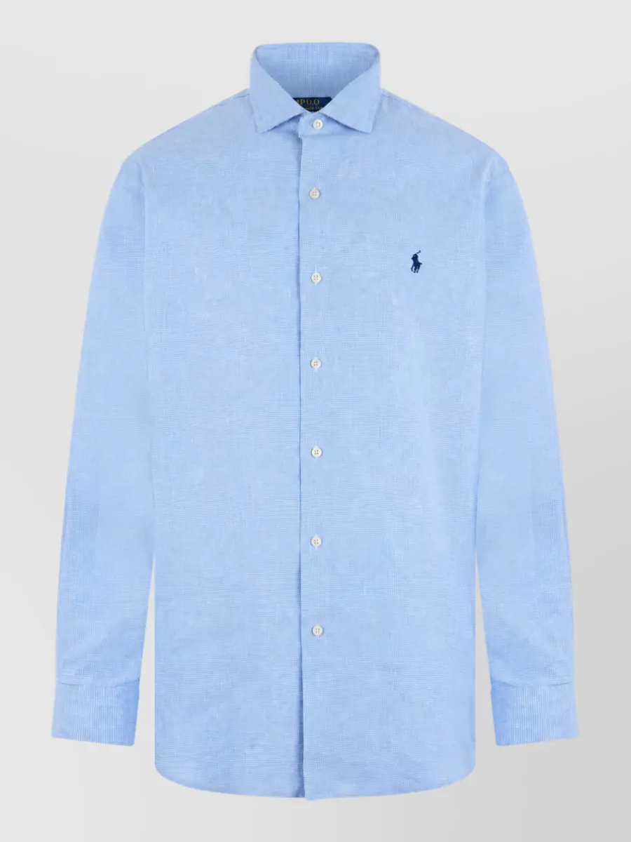 Polo Ralph Lauren Linen blend long-sleeve shirt