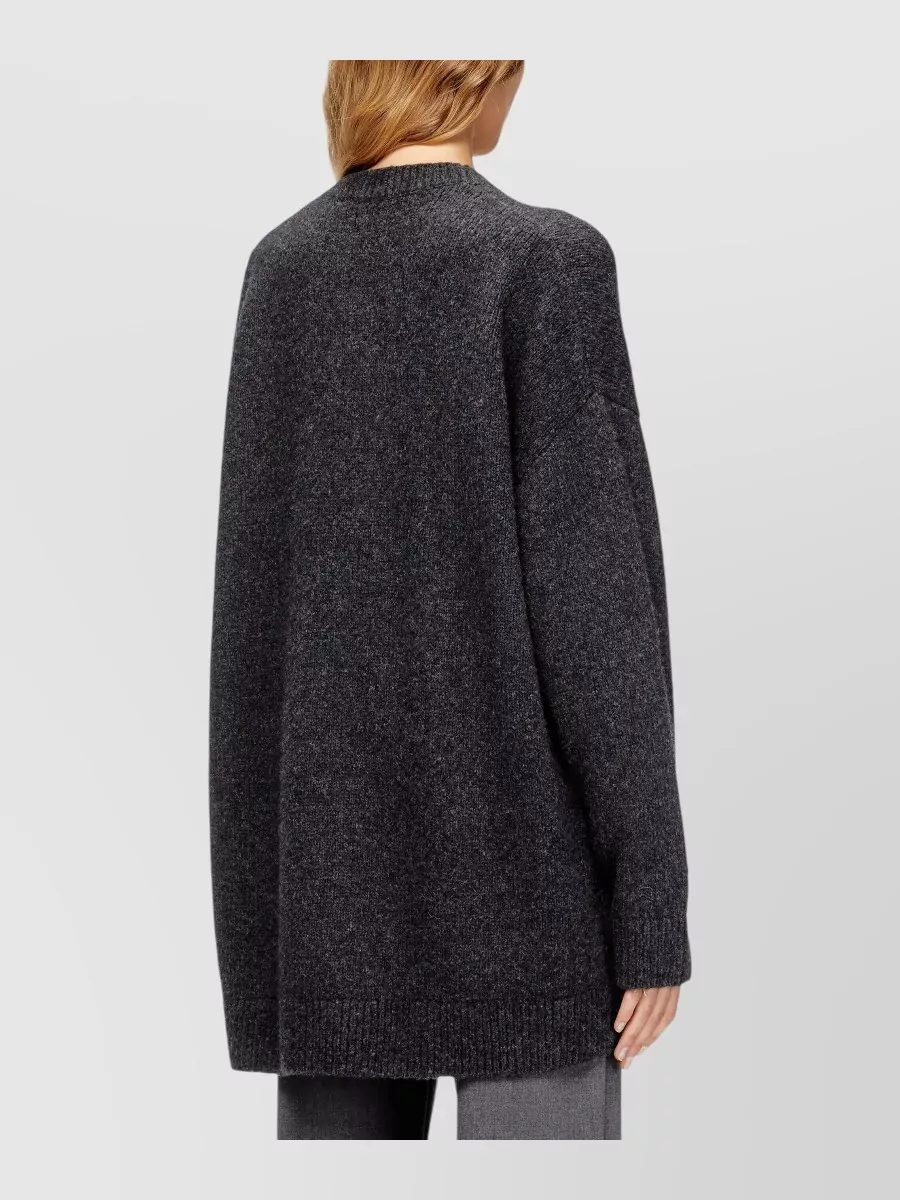 Diesel Alpaca Wool Buttoned Cardigan