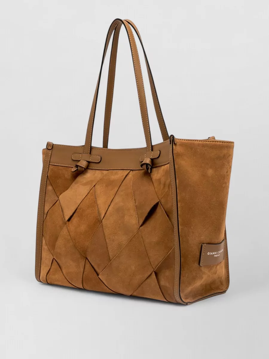 Gianni Chiarini Marcella Tote Bag Dual Handles Quilting