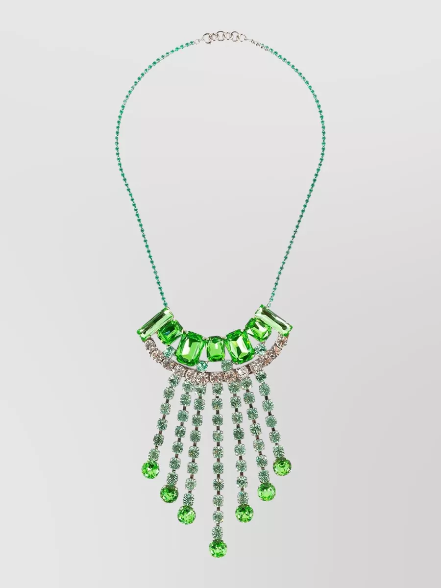 Dries Van Noten glass charm necklace
