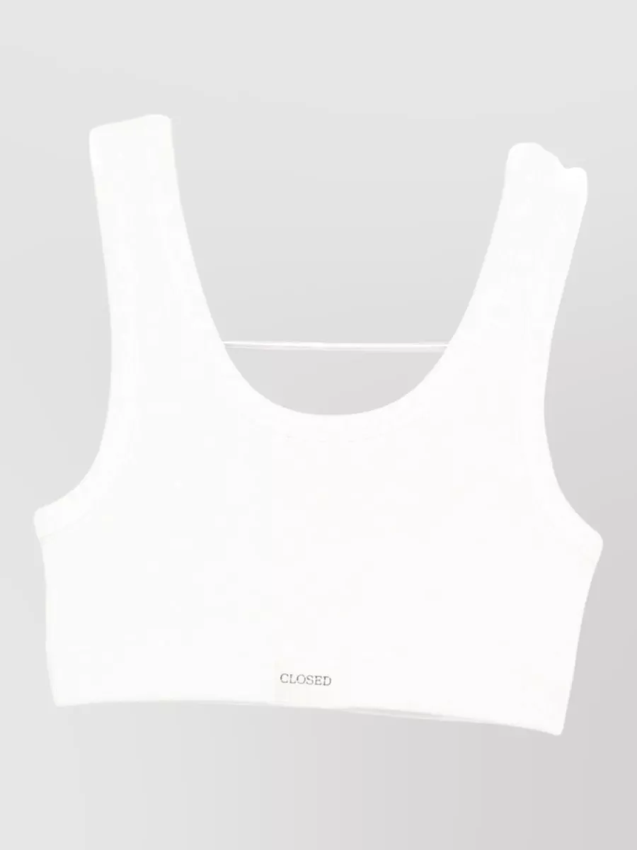 Closed Ribbed Bralette
