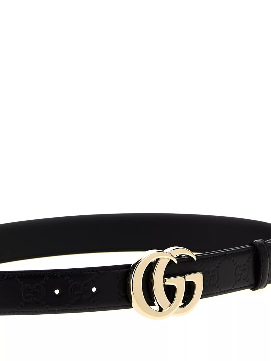 Gucci Gg Milano Belt Adjustable Fit Buckle