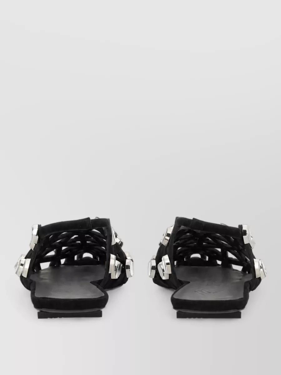 The Attico Leather Mules