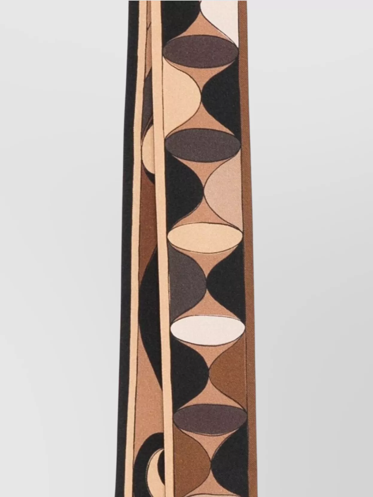Pucci Geometric Design Lightweight Long Silk Scarf In Multi
