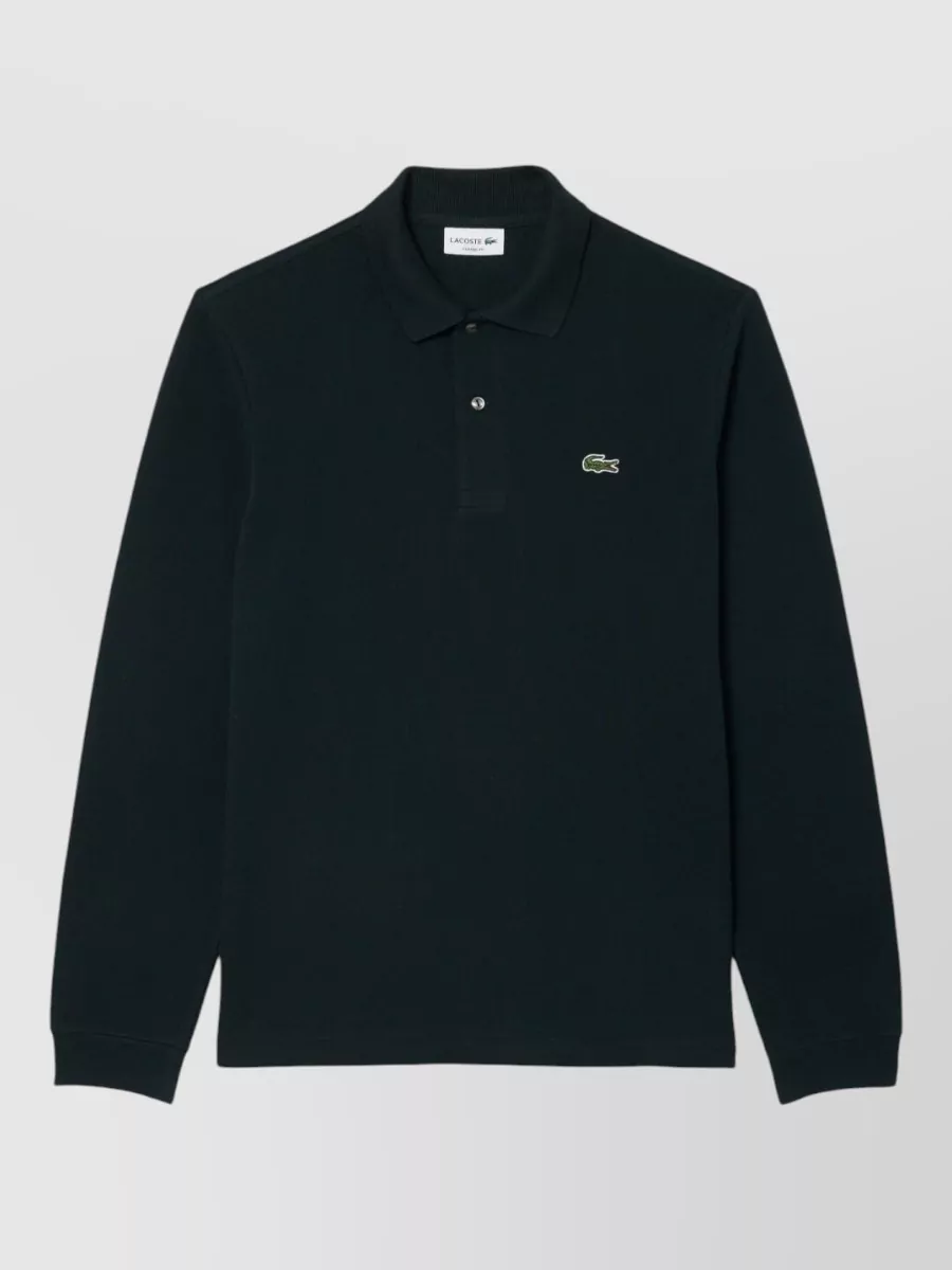 Lacoste long-sleeve polo shirt