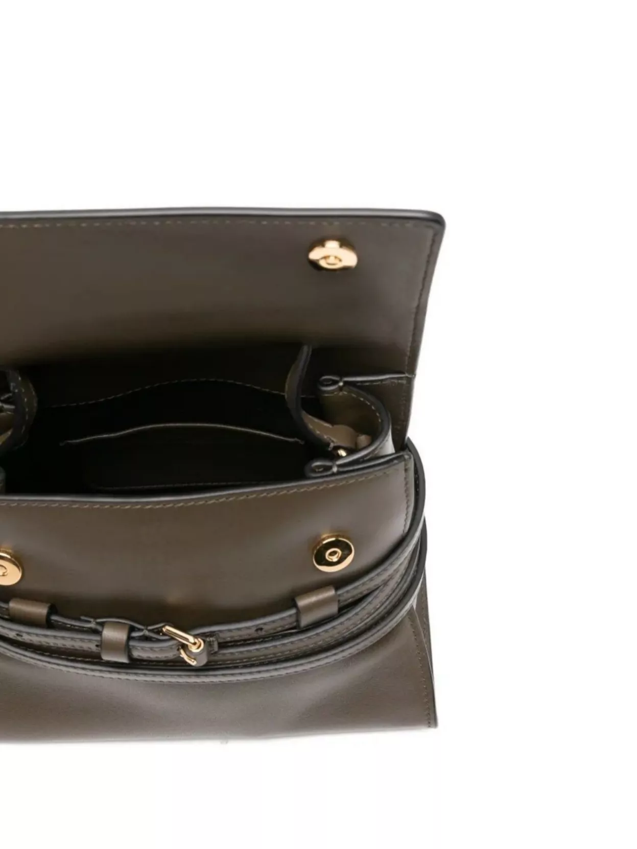 Moschino Nappa Foresta Calfskin Top Handle Tote