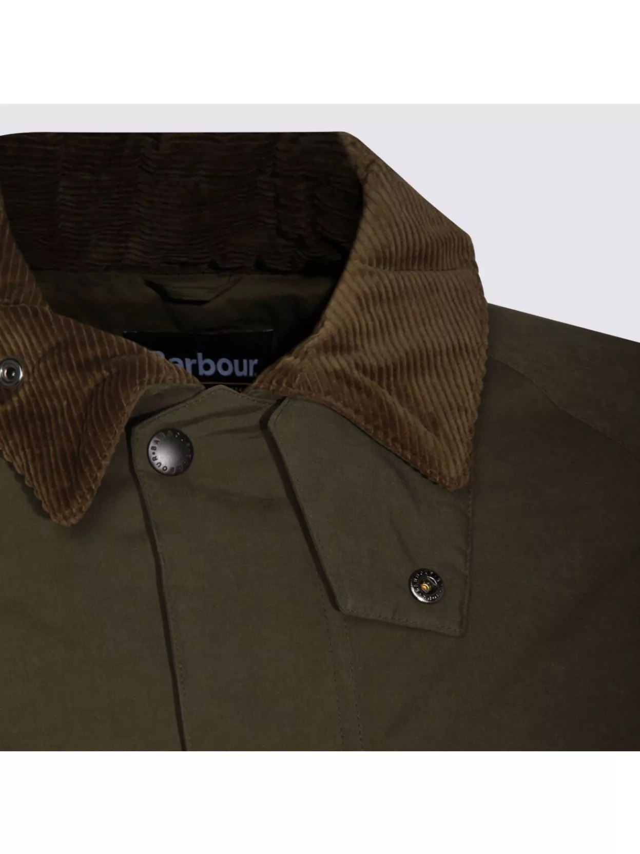 Barbour Relaxed Fit Jacket Corduroy Collar