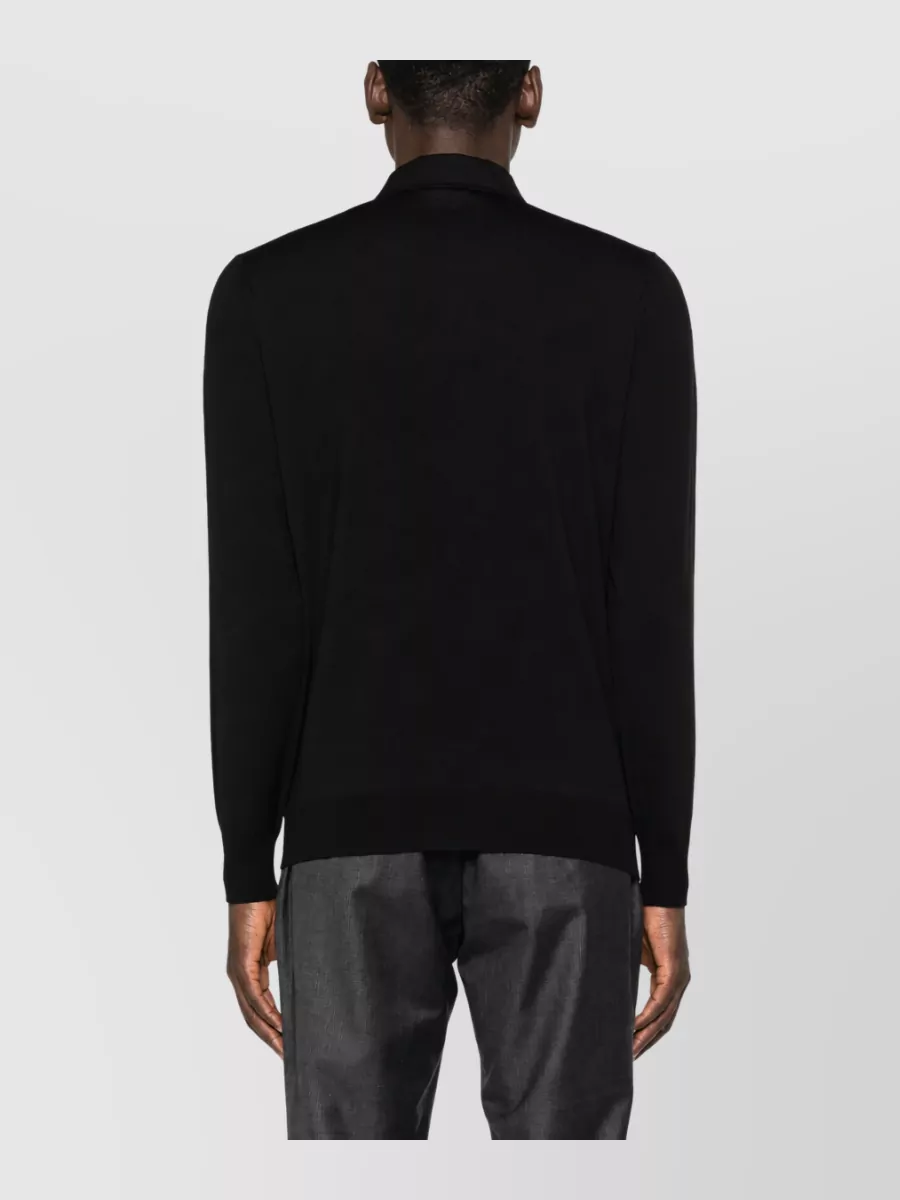 Lardini Virgin Wool Polo Jumper
