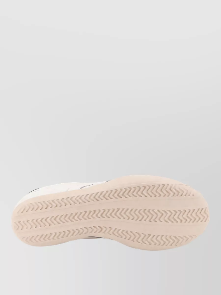 Y-3 Leather Lace-Up Sneakers