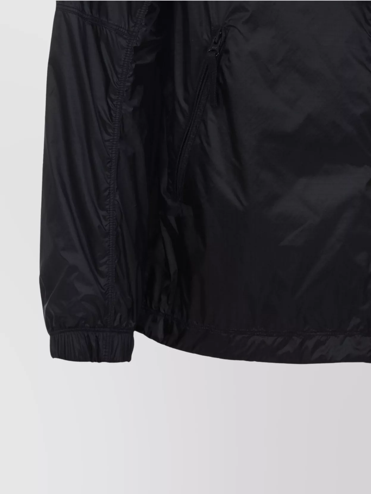 Stone Island Nylon Ripstop Hooded Jacket With Zip Pockets
