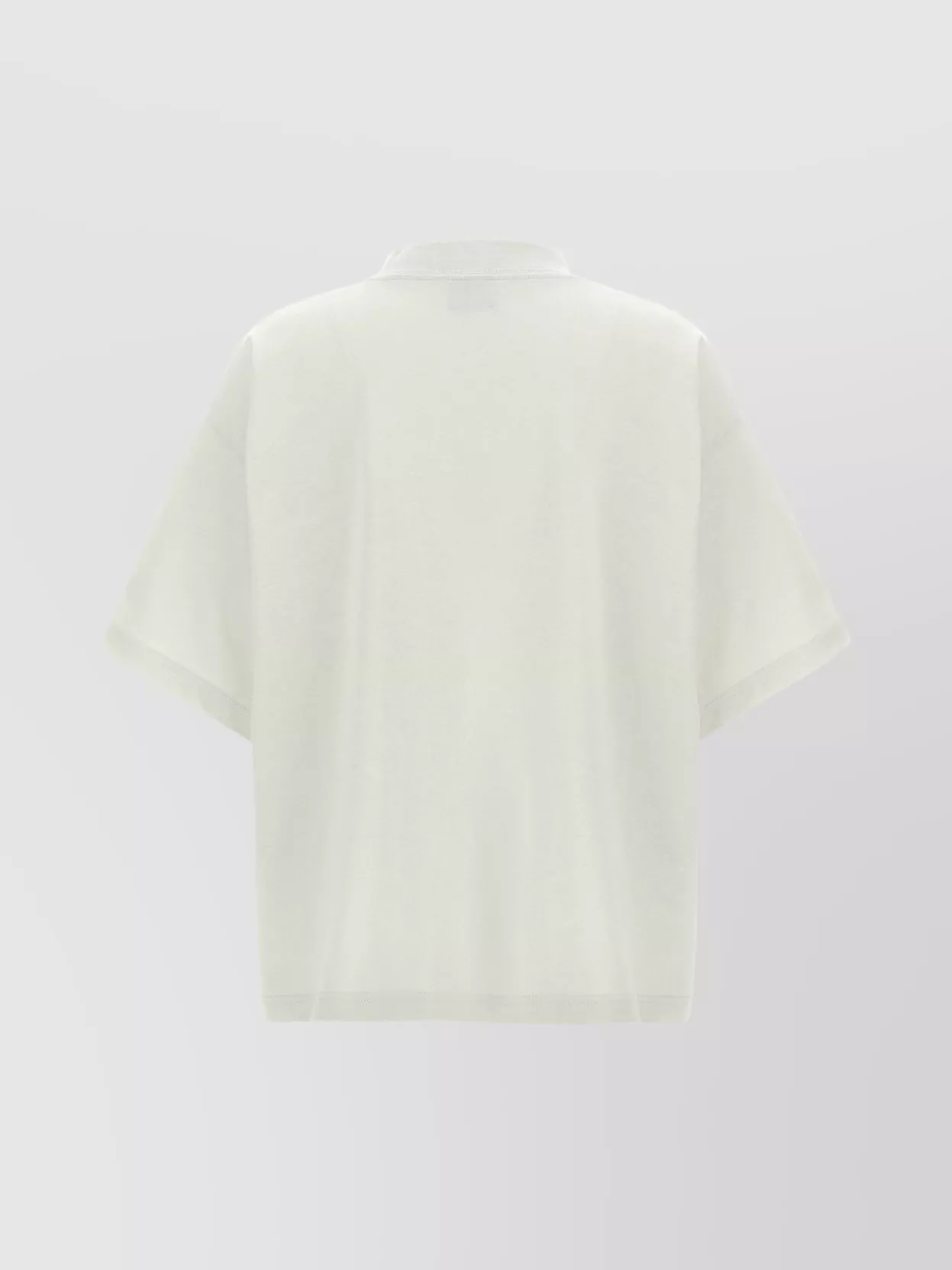 Balenciaga Cropped Logo T-Shirt Short Sleeves