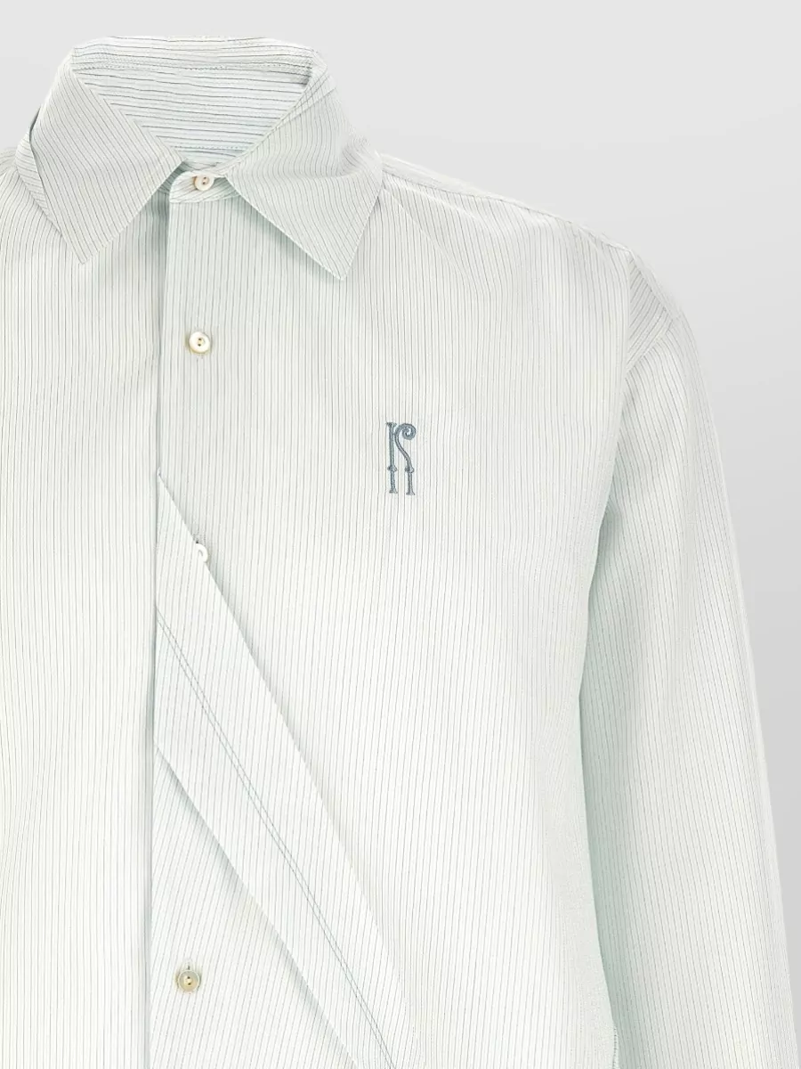 Kiko Kostadinov Striped Long-Sleeve Shirt