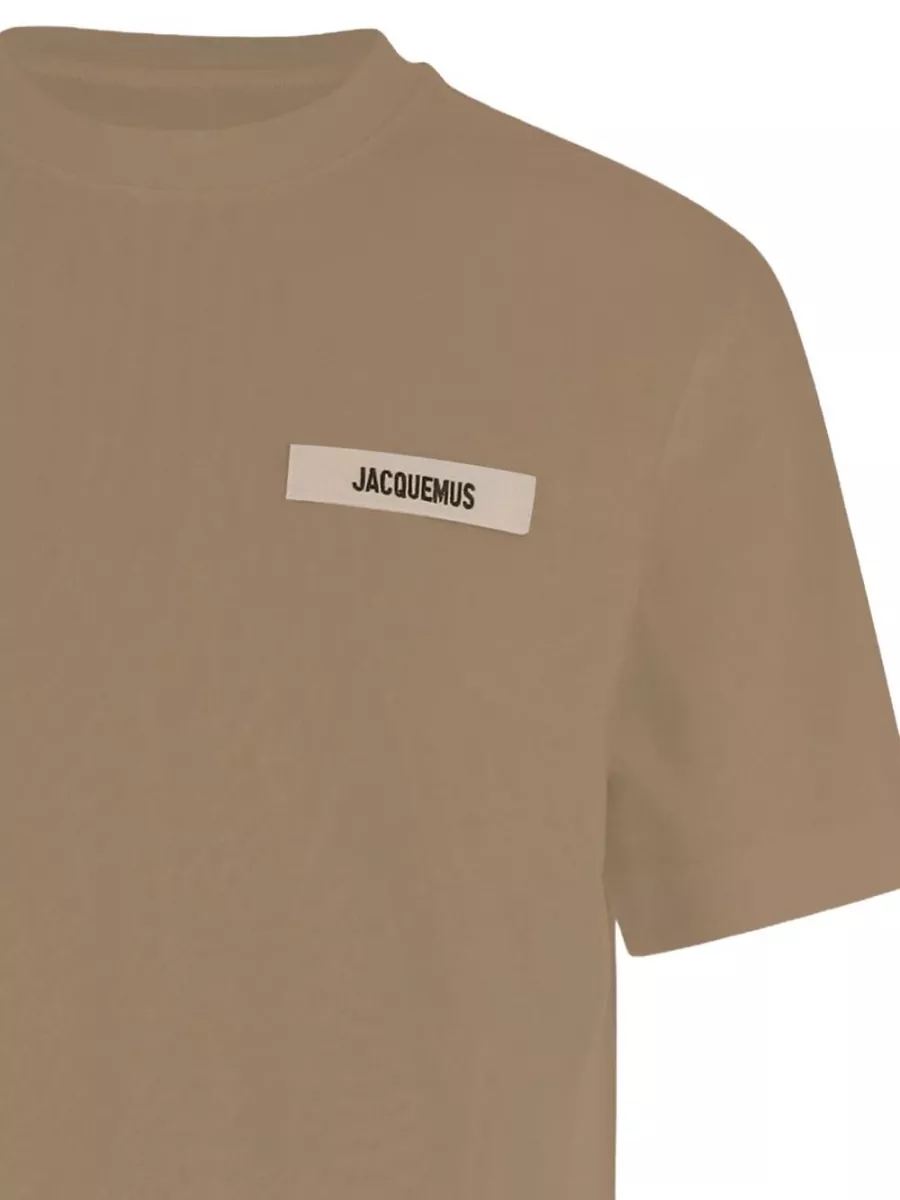 Jacquemus Ribbed Crew Neck Short Sleeve T-Shirt