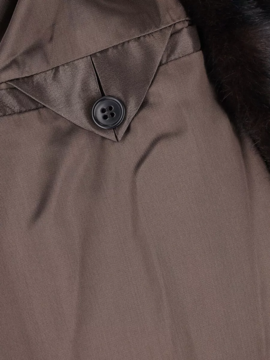 Mm6 Maison Margiela Faux Fur Jacket
