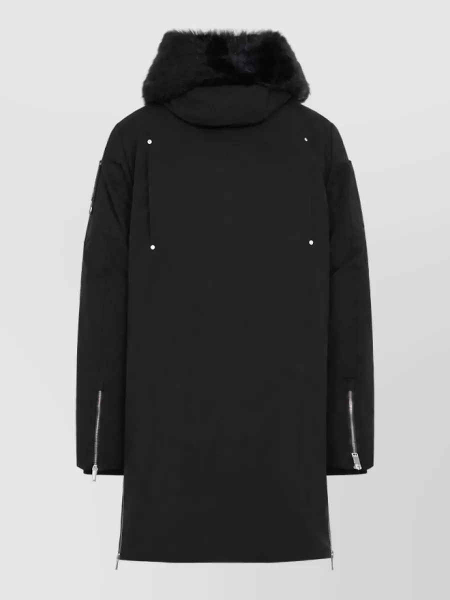 Moose Knuckles Down Fur Trimmed Puffer Parka