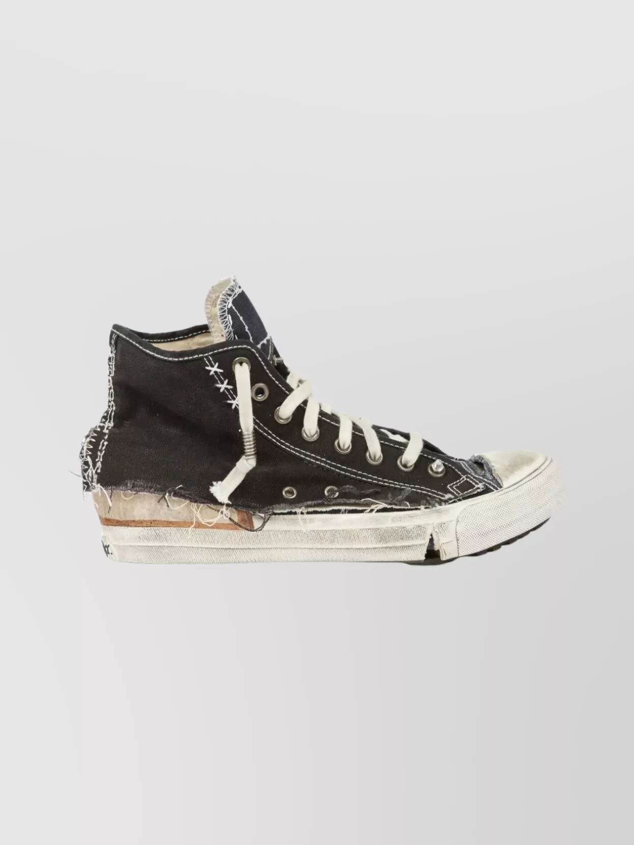 Maison Margiela Sneakers With Unique Distressed Design