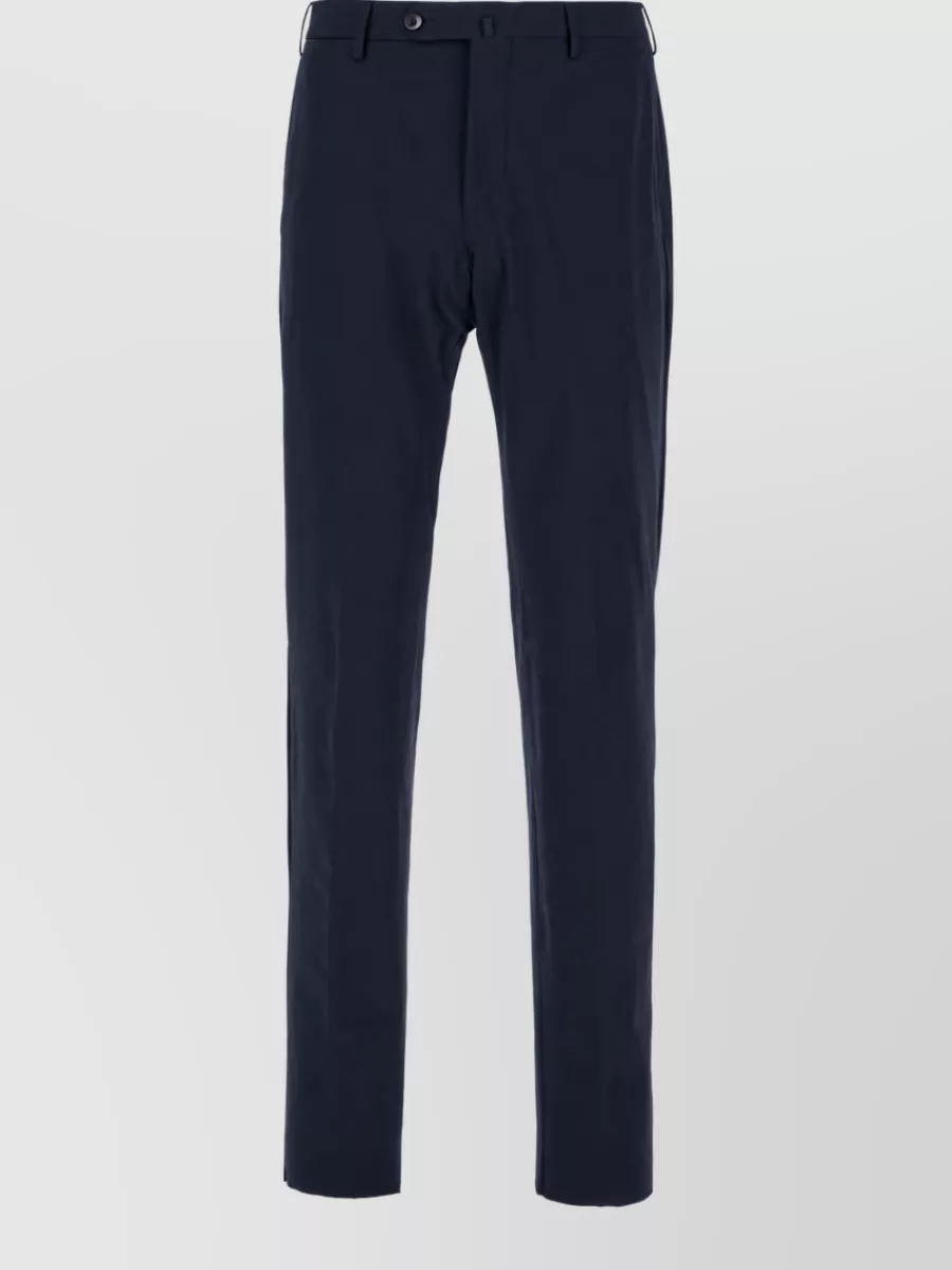 Pt Torino Cashmere-blend straight-leg trousers