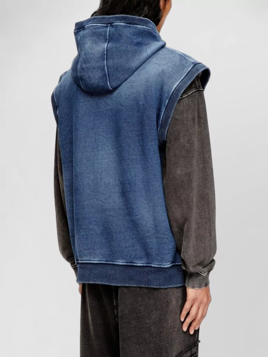 Diesel Sleeveless Hooded Jacket