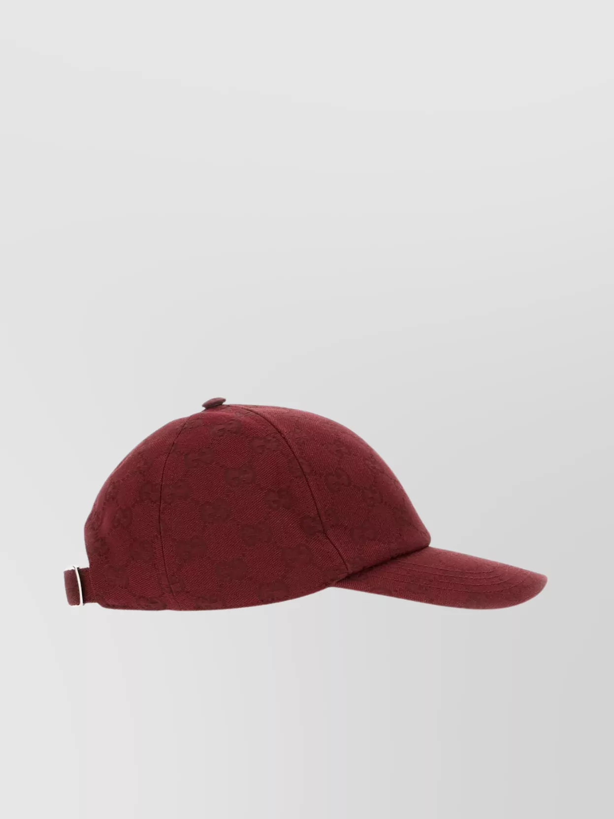 Gucci Cotton Blend Baseball Cap With Curved Brim