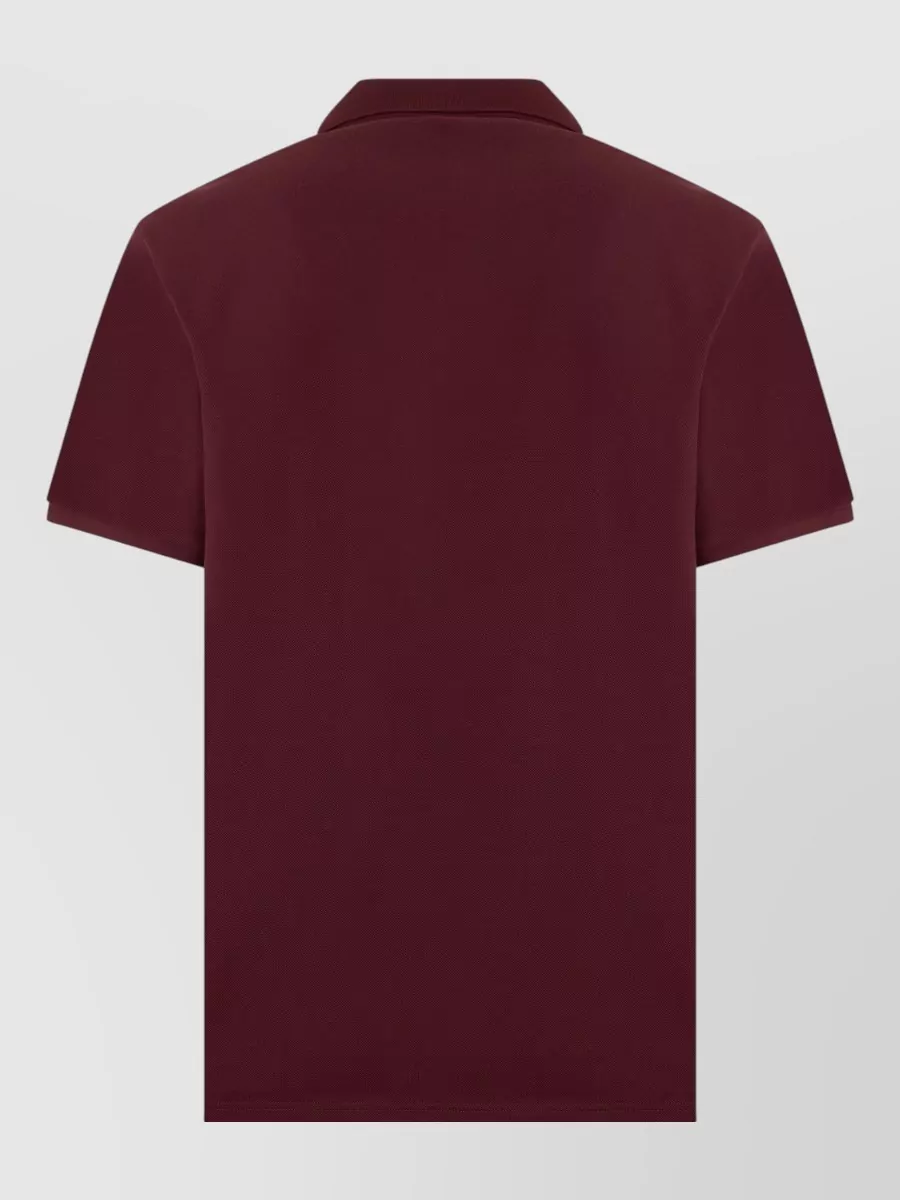 Moncler Cotton Short-Sleeve Polo Shirt