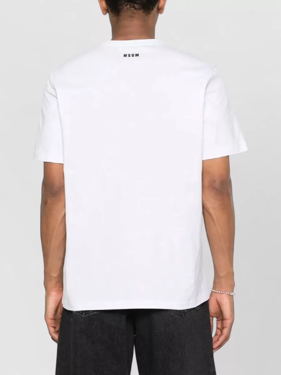 Msgm Cotton T-Shirt