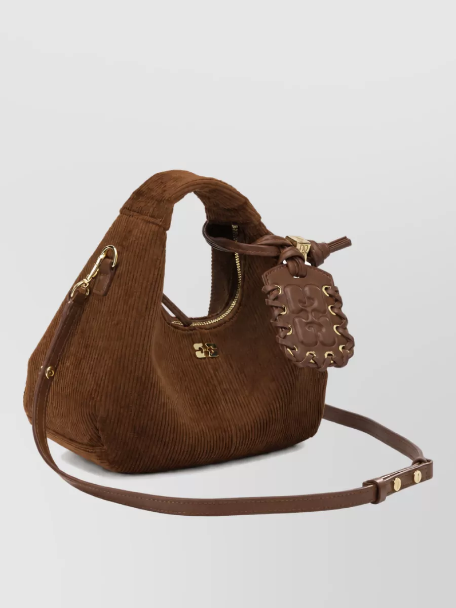 Ganni mini hobo small shoulder bag