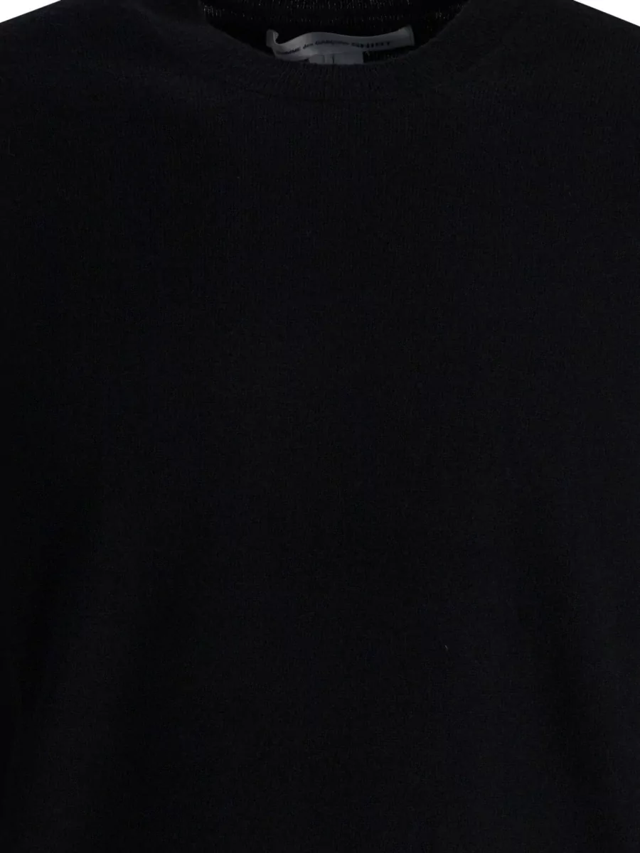 Comme Des Garçons Wool Crew Neck Sweater