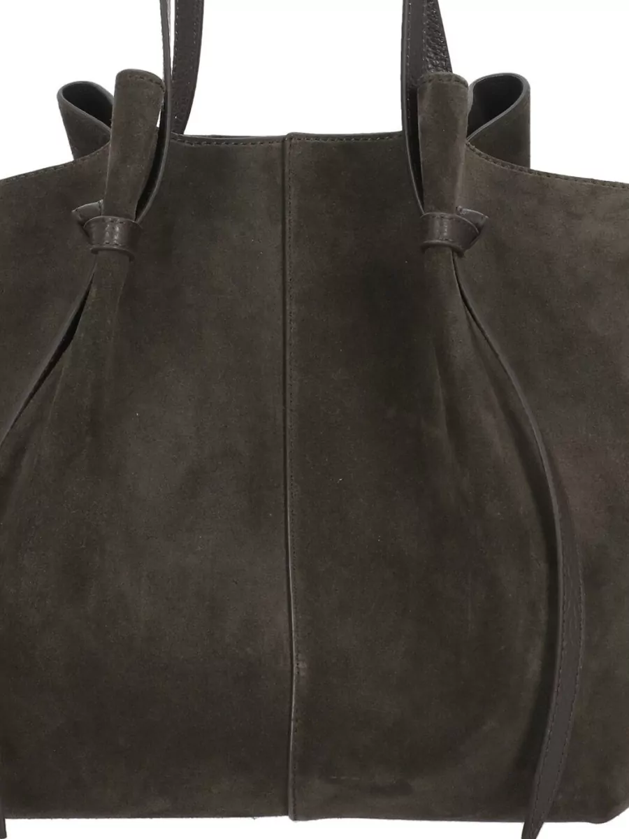 Yuzefi Mochi Large Leather Shoulder Bag