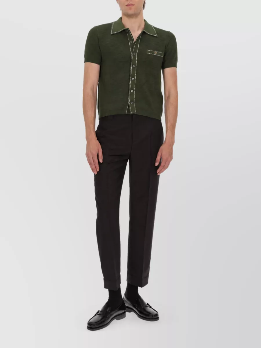 Versace Cotton Polo Shirt