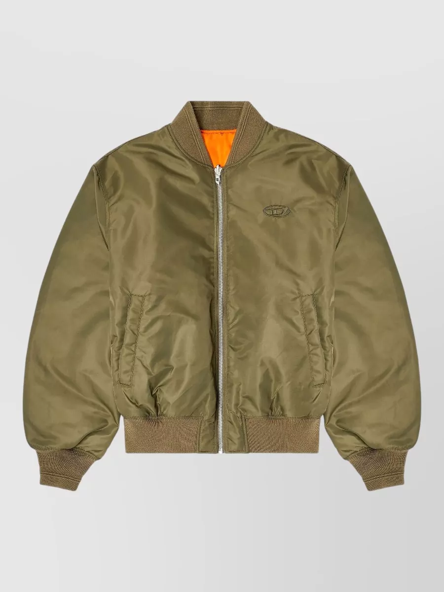 Diesel Reversible puffer bomber jacket