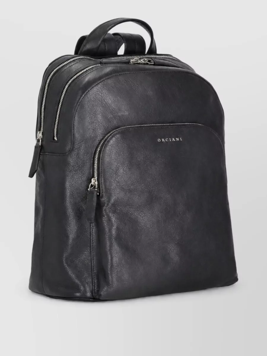 Orciani Leather Backpack