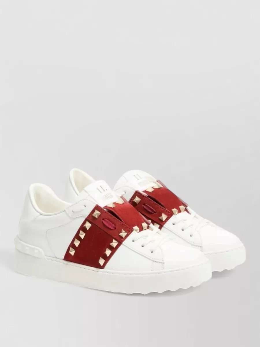 Valentino Garavani leather low-top sneakers