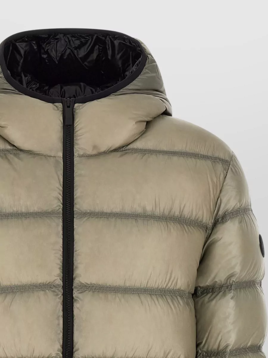 Moncler Down Hooded Quilted Puffer Jacket
