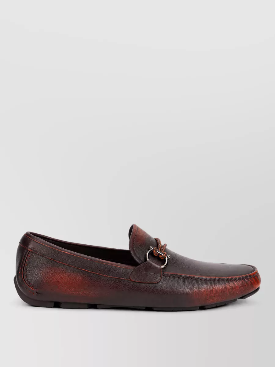 Ferragamo Leather Loafers