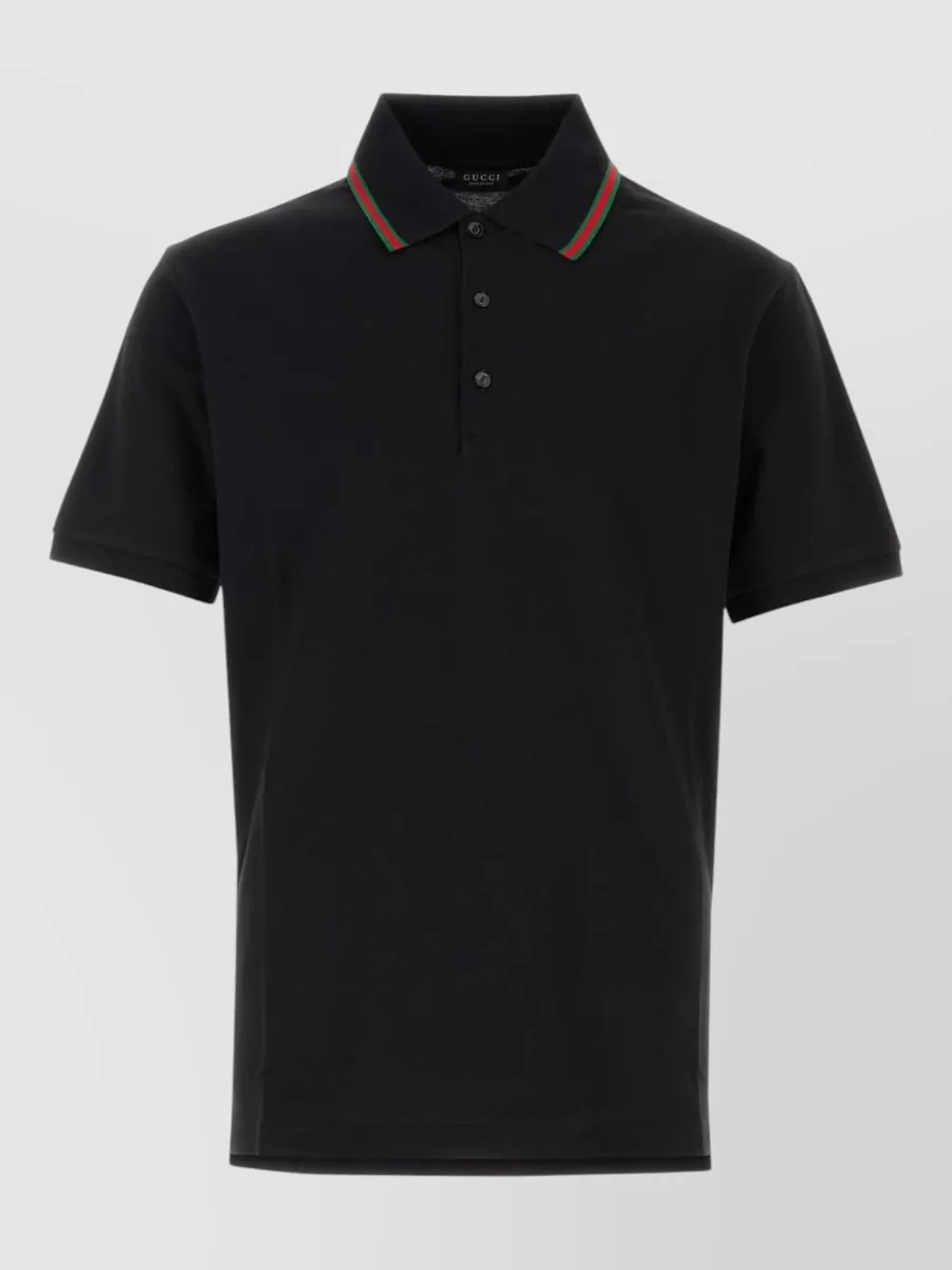 Gucci cotton piqué regular-fit polo shirt