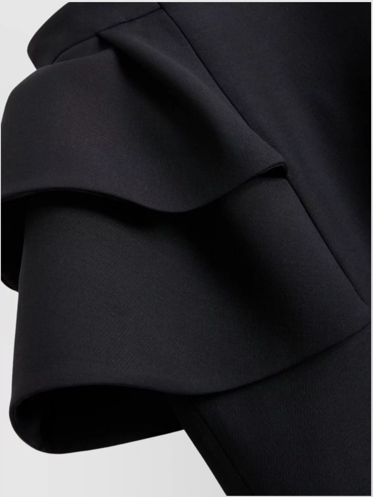 Valentino Wool And Silk Midi Skirt