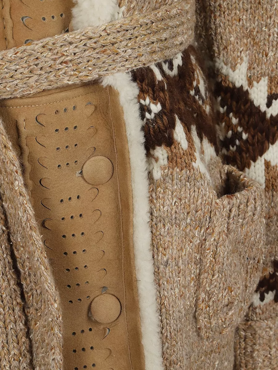 Ermanno Scervino Knitted Coat