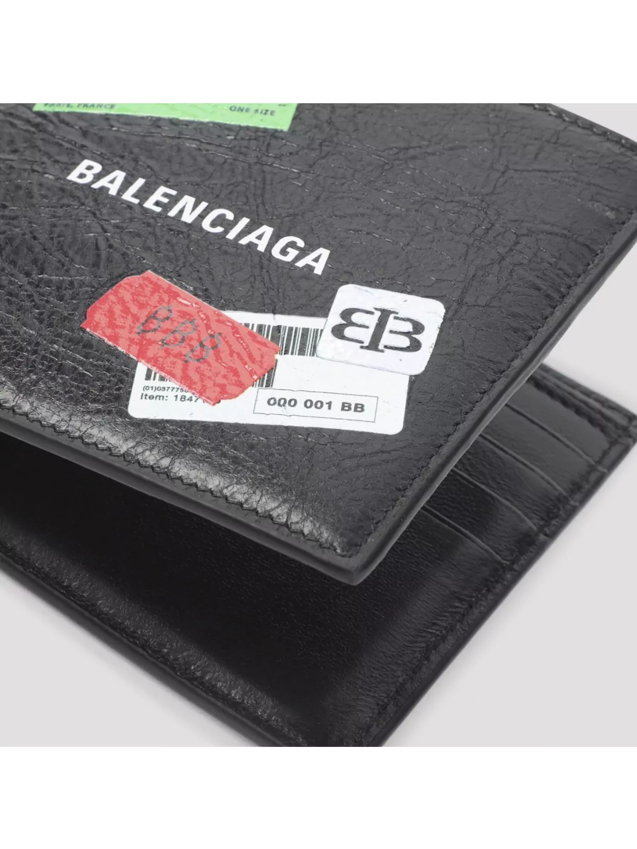 Balenciaga Square Fold Wallet Compact Design
