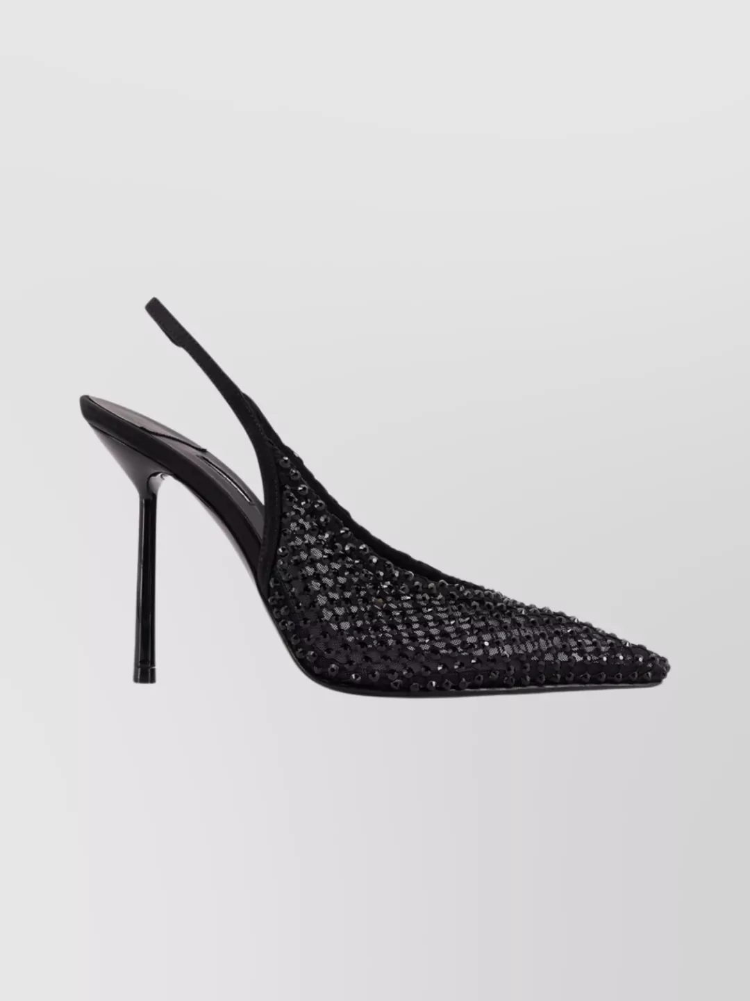 Le Silla Rhinestone Embellished Slingback Stiletto Pumps