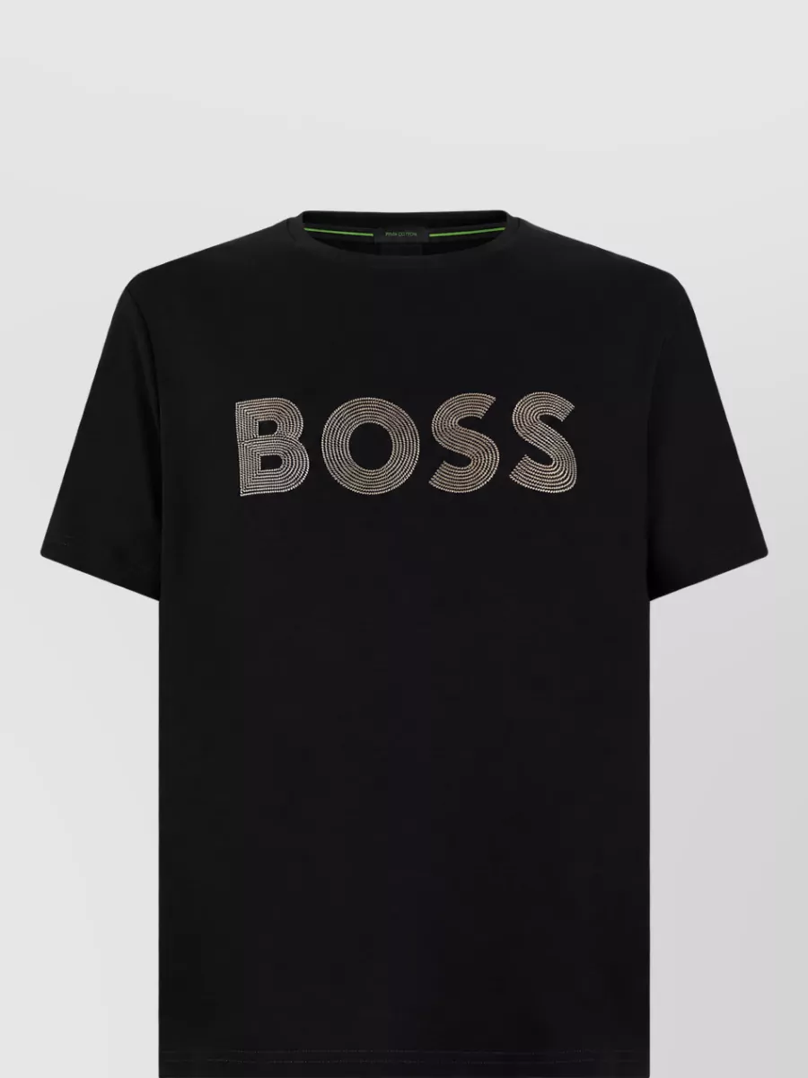 Boss logo print t-shirt