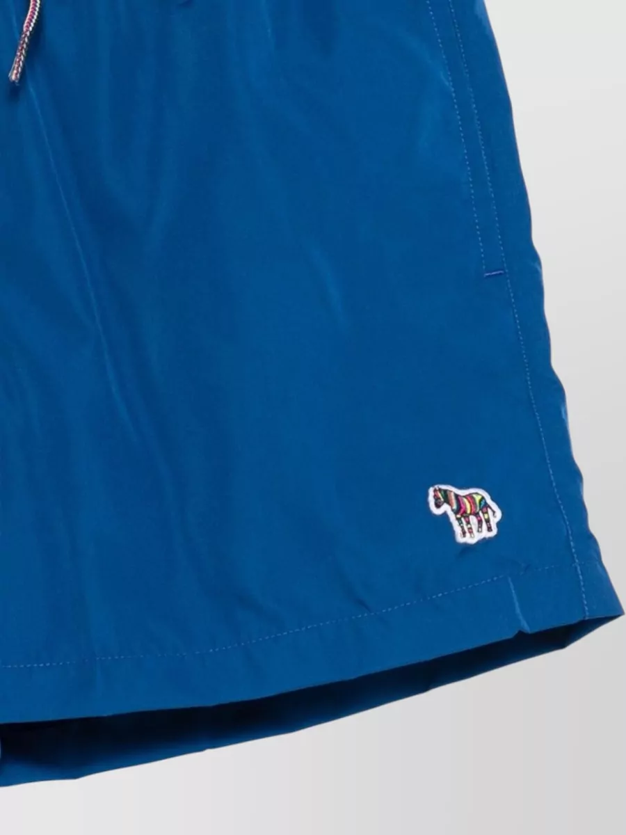 Paul Smith Logo Swim Shorts Featuring Side Pockets