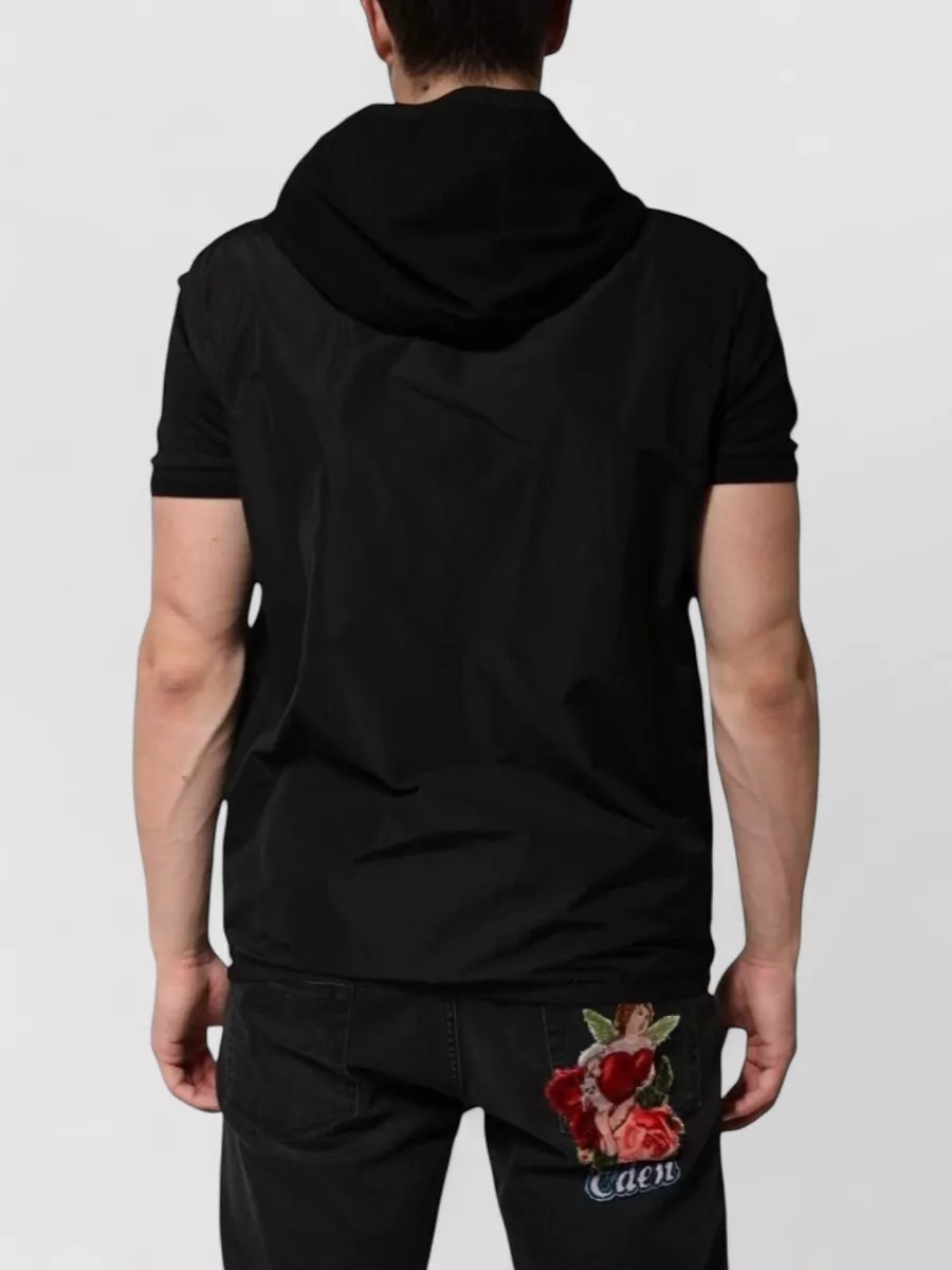 Dolce&Gabbana Sleeveless Hooded Jacket