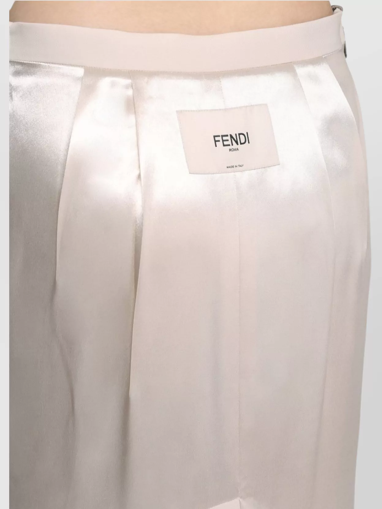 Fendi Pencil Skirt Knee-Length Back Slit