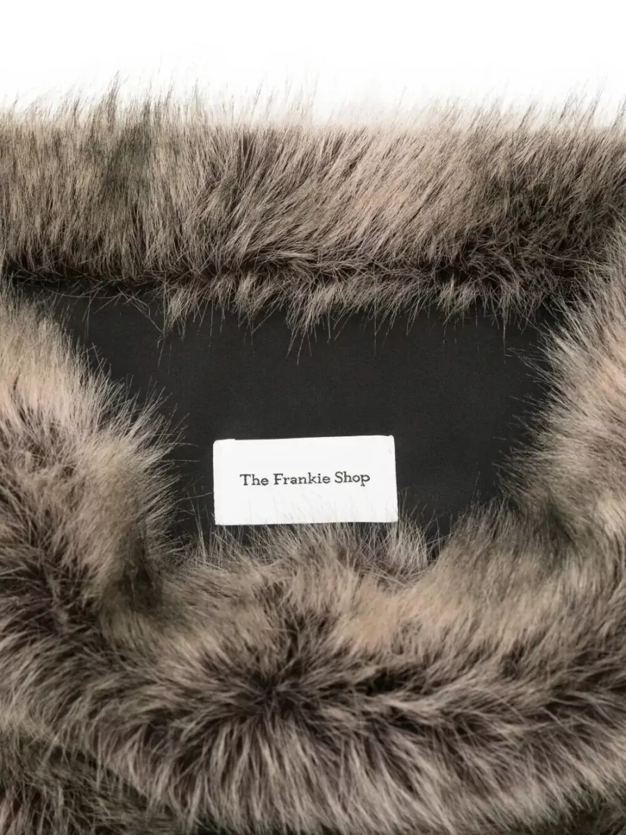 The Frankie Shop Faux Fur Scarf