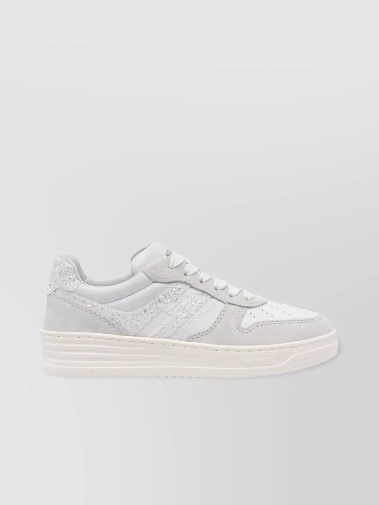 Hogan Sparkling Leather Low Top Sneakers